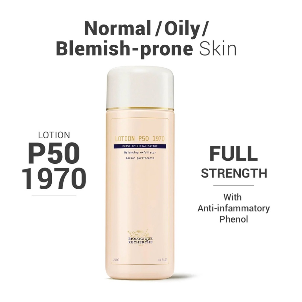 Biologique Lotion P50 1970 w/ travel size freebies